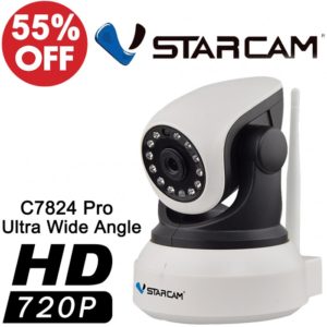 CCTVSG.NET Vstarcam C7824WIP-PRO 720P 120° Wide Angle