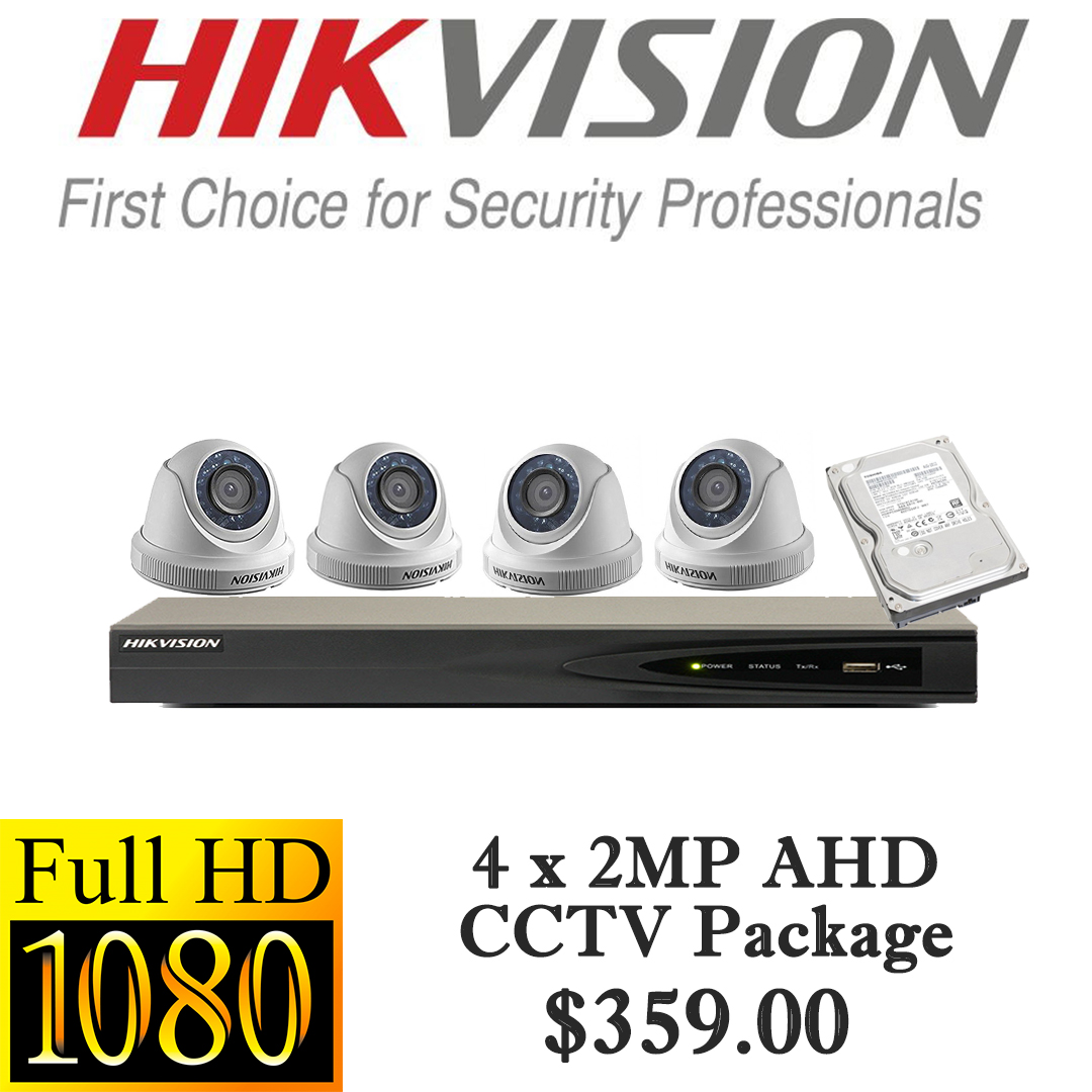 CCTVSG.NET HIKvision 1080P AHD CCTV Package 4 2 CCTVSG.NET HIKvision 1080P AHD CCTV Package 4