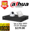 CCTVSG.NET Dahua 1080P AHD CCTV Package 1 2 dahua ahd1 1