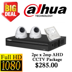 CCTVSG.NET Dahua 1080P AHD CCTV Package 2