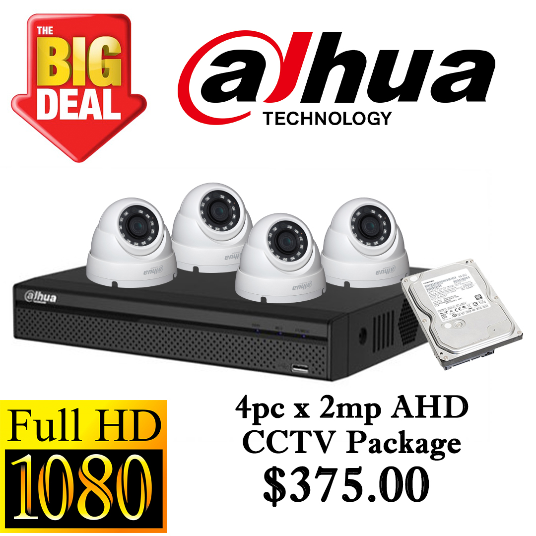 CCTVSG.NET Dahua 1080P AHD CCTV Package 4 3 CCTVSG.NET Dahua 1080P AHD CCTV Package 4