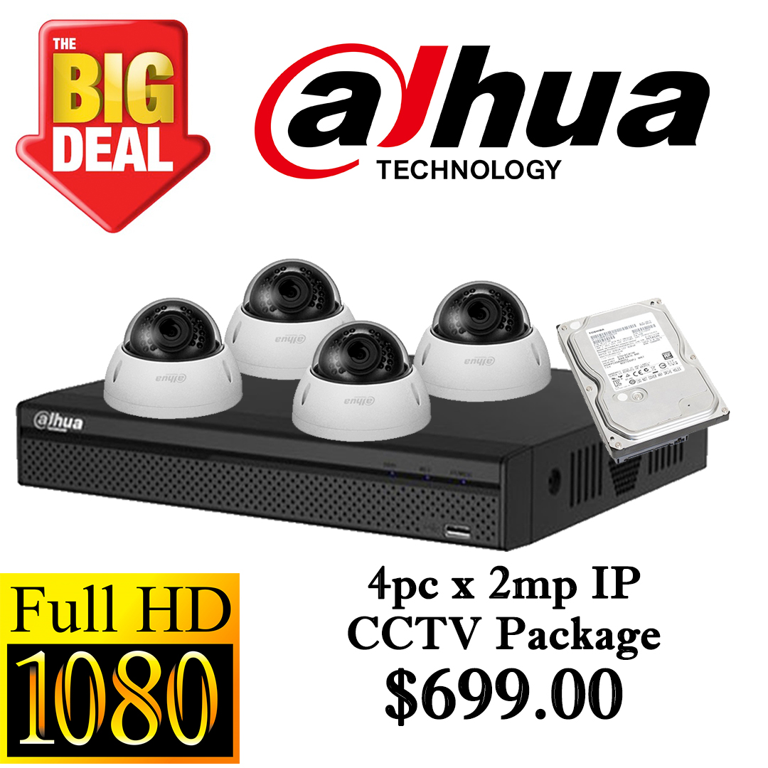 CCTVSG.NET Dahua 2MP IP CCTV Package 4 3 CCTVSG.NET Dahua 2MP IP CCTV Package 4