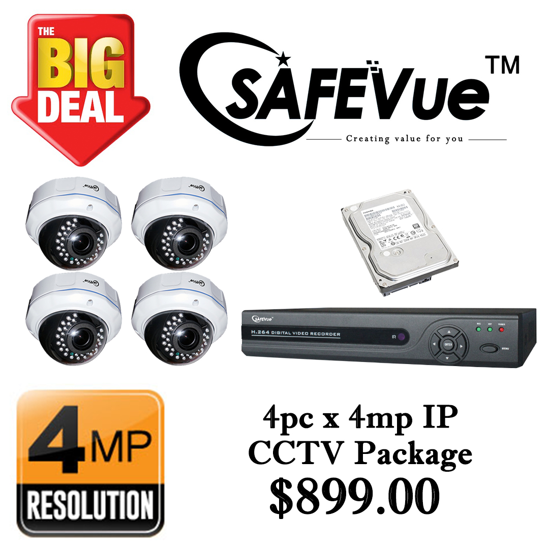 CCTVSG.NET SafeVue 4MP IP CCTV Package 4 3 CCTVSG.NET SafeVue 4MP IP CCTV Package 4