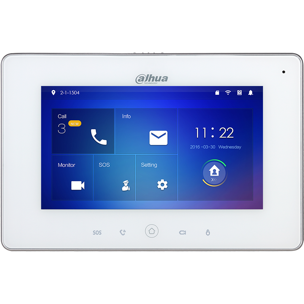 CCTVSG.NET Dahua WiFi Color Indoor Monitor (White) 3 CCTVSG.NET Dahua WiFi Color Indoor Monitor (White)