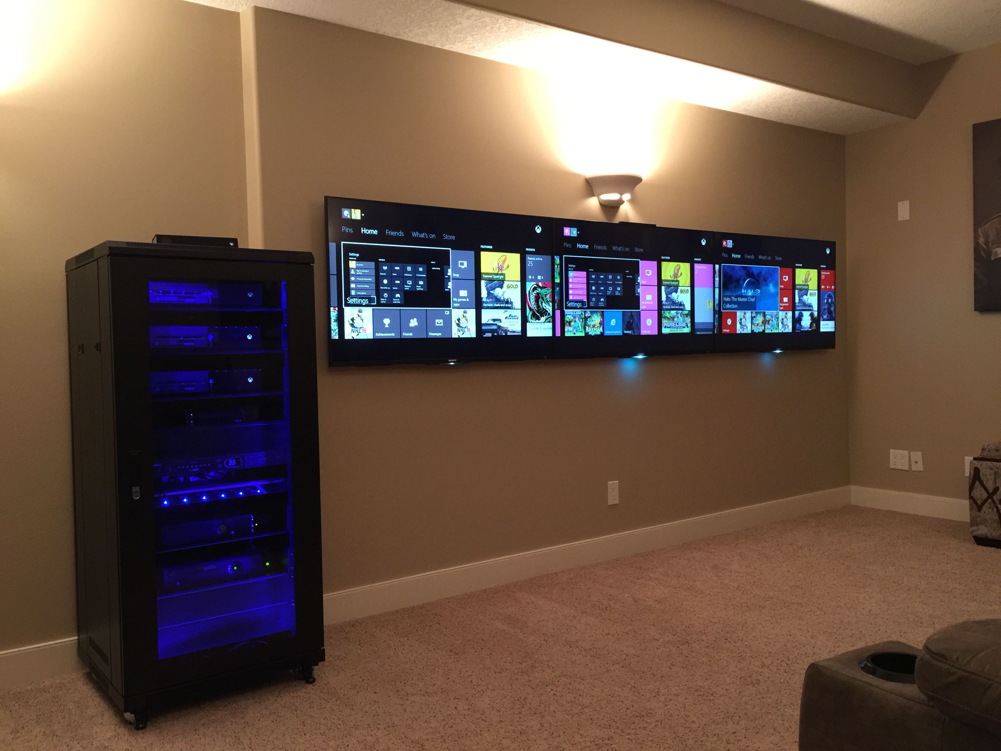 Gaming Room Progressive Home Automation Room Tech And