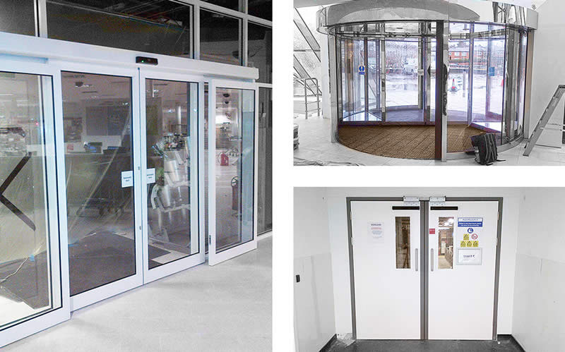 types of automatic doors