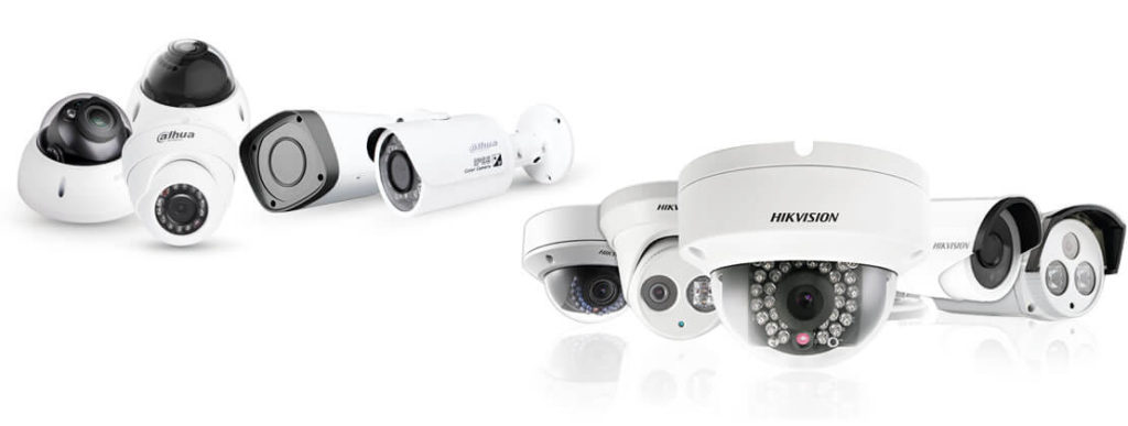 cctv camera hikvision and dahua