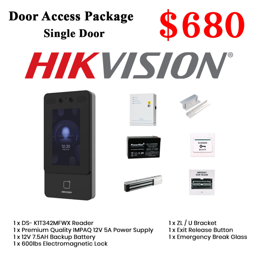 Hikvision Face Recognition Door Access System